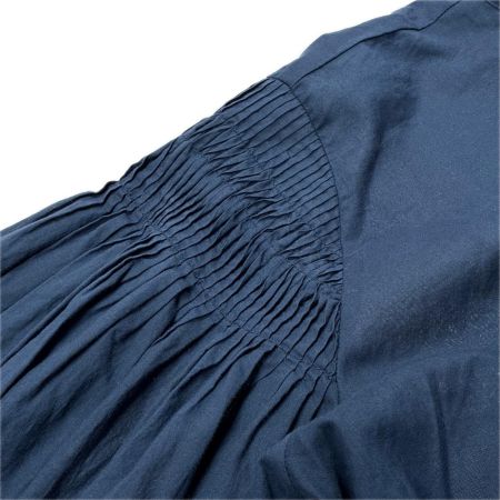 mizuiro-ind ミズイロインド シャツ 長袖 SIZE 不明 3-230043 ネイビー レディース