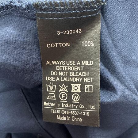 mizuiro-ind ミズイロインド シャツ 長袖 SIZE 不明 3-230043 ネイビー レディース