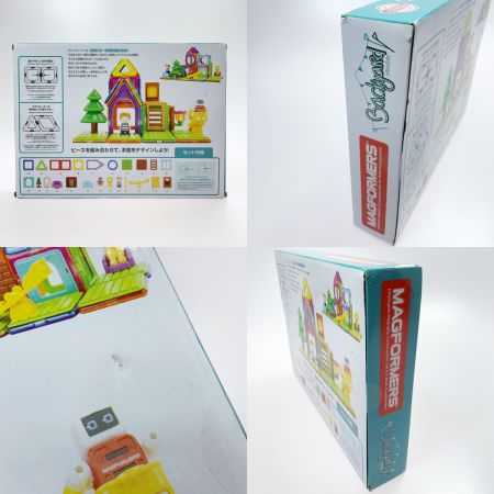  MAGFORMERS  ボーネルンド マグフォーマー ガーデンプレイセット 61ピース MF63188 人形3種付き マグネット 3Dブロック