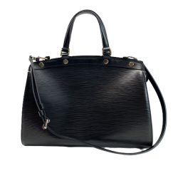 ☆☆ LOUIS VUITTON ルイヴィトン エピ ブレアMM 2WAYバッグ M40329 ノワール ブラック ストラップ付 レザー 袋付 Bランク