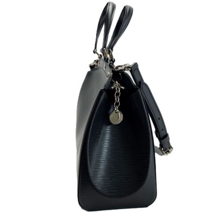  LOUIS VUITTON ルイヴィトン エピ ブレアMM 2WAYバッグ M40329 ノワール ブラック ストラップ付 レザー 袋付