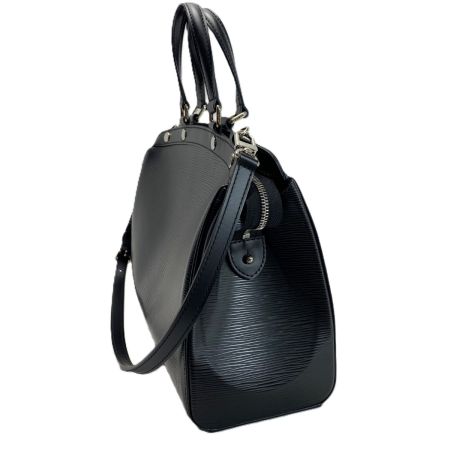  LOUIS VUITTON ルイヴィトン エピ ブレアMM 2WAYバッグ M40329 ノワール ブラック ストラップ付 レザー 袋付