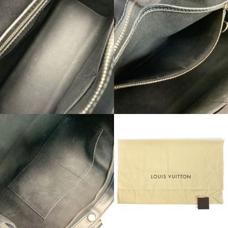  LOUIS VUITTON ルイヴィトン エピ ブレアMM 2WAYバッグ M40329 ノワール ブラック ストラップ付 レザー 袋付