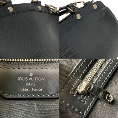  LOUIS VUITTON ルイヴィトン エピ ブレアMM 2WAYバッグ M40329 ノワール ブラック ストラップ付 レザー 袋付