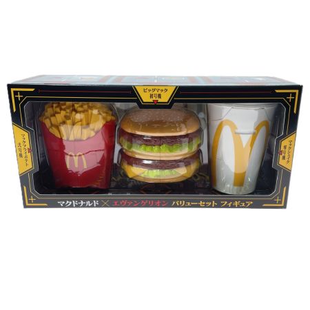   フィギュア マクドナルド×エヴァンゲリオン バリューセット