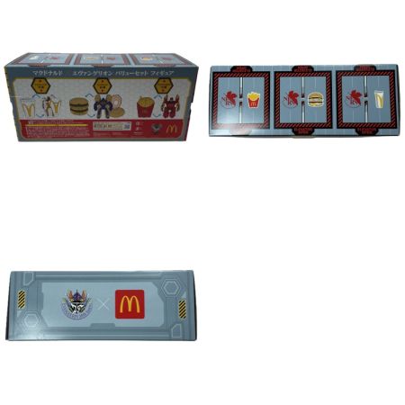   フィギュア マクドナルド×エヴァンゲリオン バリューセット