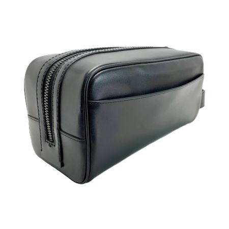  COACH コーチ スモールトラベルキット ハンドポーチ クラッチ セカンドバッグ レザー 2836 ブラック メンズ