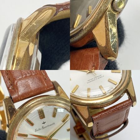 SEIKO セイコー スポーツマチック 17石 6601-8930 シルバー文字盤 自動巻き メンズ 腕時計 Sportsmatic