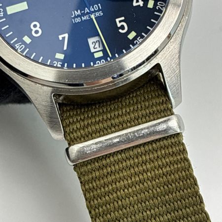 JACK MASON ジャックメイソン アヴィエーション NATO JM-A401-002 ネイビー クォーツ メンズ 腕時計 AVIATION