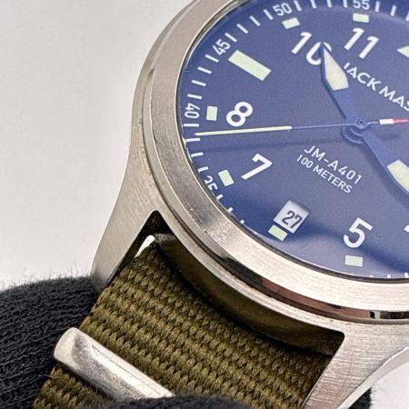 JACK MASON ジャックメイソン アヴィエーション NATO JM-A401-002 ネイビー クォーツ メンズ 腕時計 AVIATION
