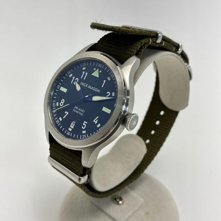 JACK MASON ジャックメイソン アヴィエーション NATO JM-A401-002 ネイビー クォーツ メンズ 腕時計 AVIATION