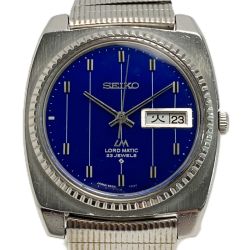☆☆ SEIKO セイコー ロードマチック デイデイト 23石 5606-7110 ブルー 自動巻き メンズ 腕時計 LORD MATIC Cランク
