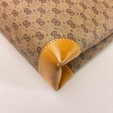 GUCCI グッチ ショルダーバッグ マイクロGG レザー 14.001.5364 ベージュ レディース ゴールド金具