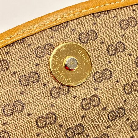 GUCCI グッチ ショルダーバッグ マイクロGG レザー 14.001.5364 ベージュ レディース ゴールド金具