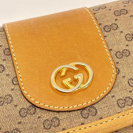 GUCCI グッチ ショルダーバッグ マイクロGG レザー 14.001.5364 ベージュ レディース ゴールド金具
