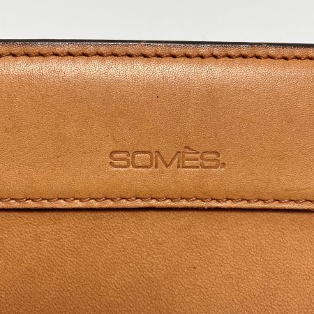  Somes Saddle ソメスサドル セカンドバッグ ブラウン レザー クラッチバッグ
