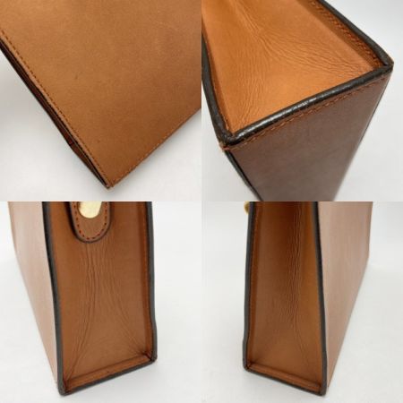  Somes Saddle ソメスサドル セカンドバッグ ブラウン レザー クラッチバッグ