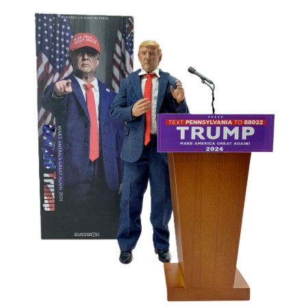   BlackBoxToys 1/6 マガ 2024 ドナルド トランプ大統領 アクションフィギュア 箱有