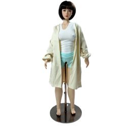 ☆☆  カスタムドール  夢の星 シリカゲル可動ステンレス骨格人形 約64㎝  Bランク