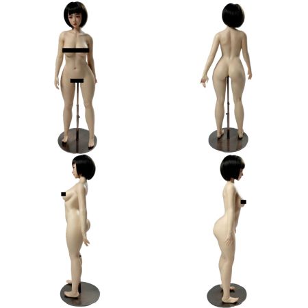   カスタムドール  夢の星 シリカゲル可動ステンレス骨格人形 約64㎝ 