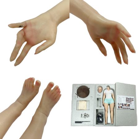   カスタムドール  夢の星 シリカゲル可動ステンレス骨格人形 約64㎝ 