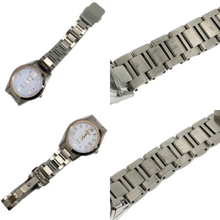  SEIKO セイコー EXCELINE エクセリーヌ 1B32-0AC0 腕時計 電波ソーラー レディース