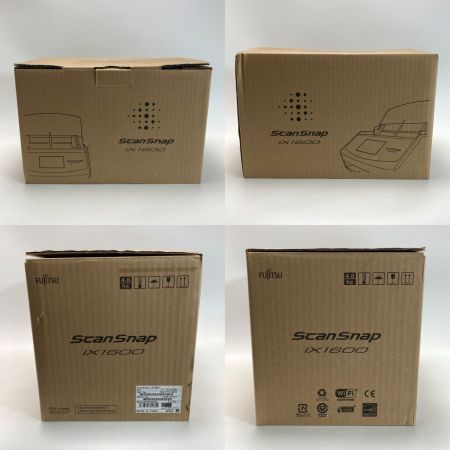  Fujitsu Limited 富士通 PFU ScanSnap iX1600 FI-IX1600BK ブラック スキャナ 未使用