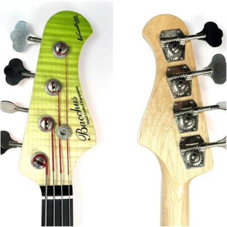  bacchus バッカス エレキベース WL-434S FM-ALD ソフトケース付