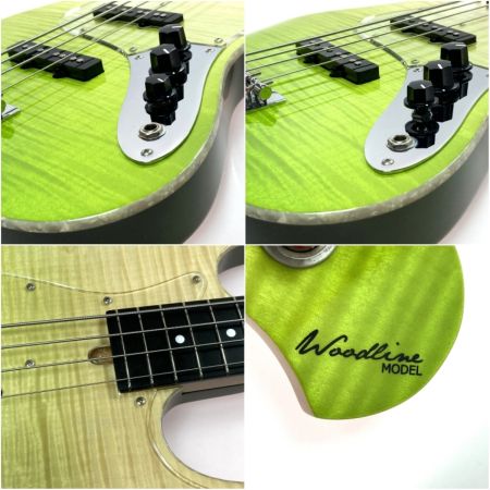  bacchus バッカス エレキベース WL-434S FM-ALD ソフトケース付