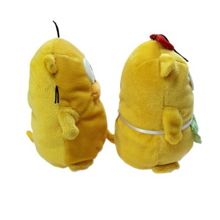   安田信託銀行 キャラクター オヨネコぶーにゃん ぬいぐるみ 2体セット