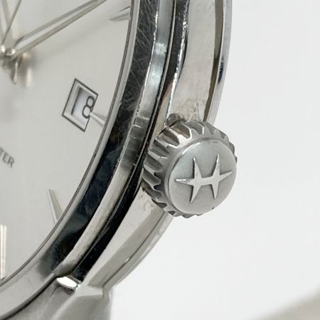  HAMILTON ハミルトン ジャズマスター デイト H324510 シルバー クォーツ メンズ 腕時計