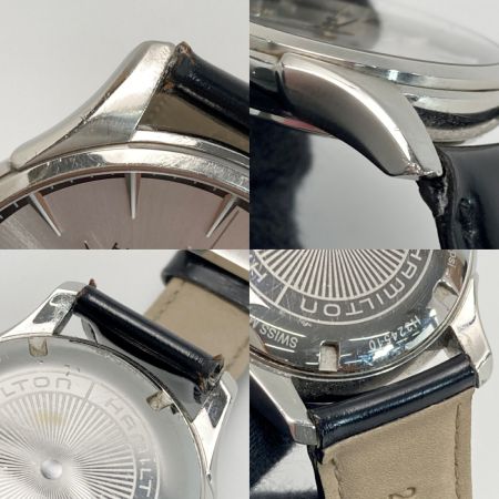  HAMILTON ハミルトン ジャズマスター デイト H324510 シルバー クォーツ メンズ 腕時計