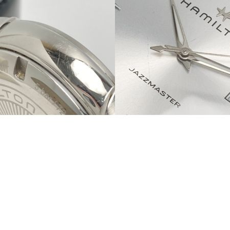  HAMILTON ハミルトン ジャズマスター デイト H324510 シルバー クォーツ メンズ 腕時計