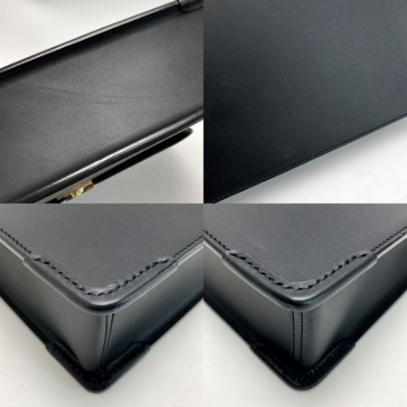  Somes Saddle ソメスサドル エグゼクティブ フラップブリーフケース ブラック レザー ビジネスバッグ 布袋有