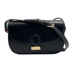 ☆☆ Somes Saddle ソメスサドル ロイヤル ショルダーバッグ RY-12 ブラック レザー Bランク