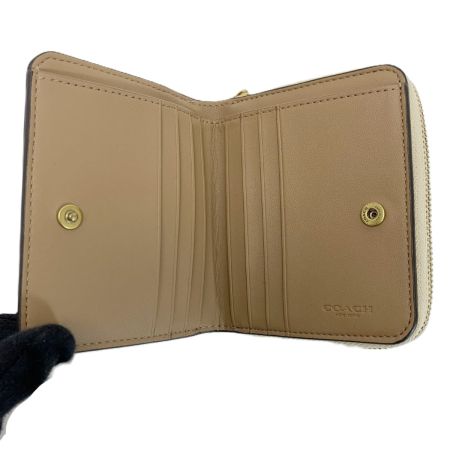  COACH コーチ ビルフォールド ウォレット レザー CC980 フローラル プリント 財布