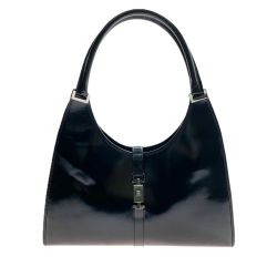 ☆☆ GUCCI グッチ ハンドバッグ 肩掛け ジャッキー オールレザー 002･1066 ブラック レディース Bランク