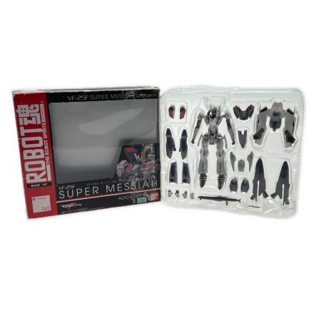  ROBOT魂 -ロボット魂-〈SIDE VF〉マクロスF VF-25F スーパーメサイアバルキリー(早乙女アルト機) フィギュア 開封品