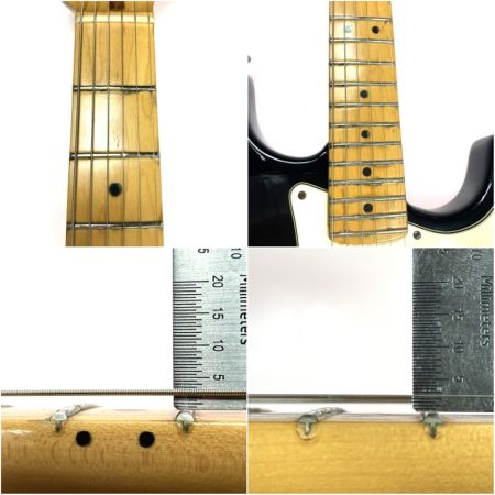  FENDER USA フェンダーUSA エレキギター AM STD STRAT MN BLK ハードケース付き