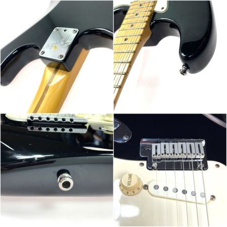  FENDER USA フェンダーUSA エレキギター AM STD STRAT MN BLK ハードケース付き