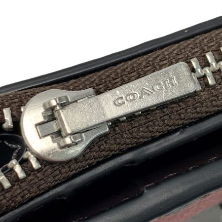  COACH コーチ シグネチャー キャンバス ハート プリント CP424 2つ折り財布 レディース