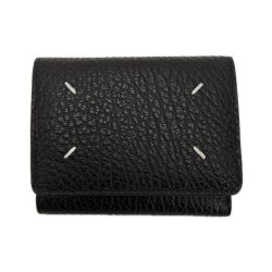 Maison Margiela マルタンマルジェラ スリーフォールドウォレット SA3UI0010 P4455 T8013/ブラック 箱有 Bランク