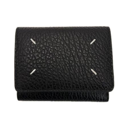 Maison Margiela マルタンマルジェラ スリーフォールドウォレット SA3UI0010 P4455 T8013/ブラック 箱有
