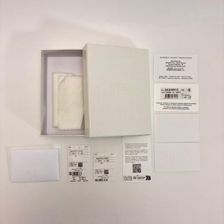Maison Margiela マルタンマルジェラ スリーフォールドウォレット SA3UI0010 P4455 T8013/ブラック 箱有