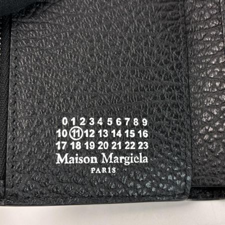 Maison Margiela マルタンマルジェラ スリーフォールドウォレット SA3UI0010 P4455 T8013/ブラック 箱有