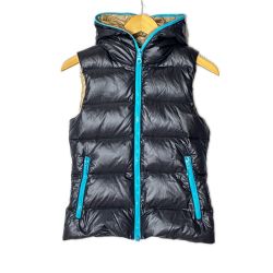 DUVETICA デュベティカ ダウンベスト SIZE 38 EN12934 ブラック レディース Bランク