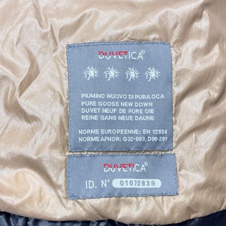 DUVETICA デュベティカ ダウンベスト SIZE 38 EN12934 ブラック レディース