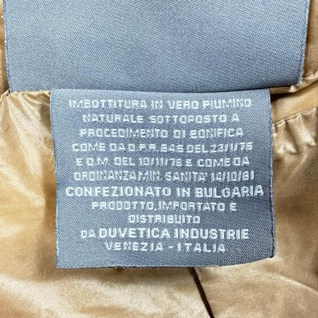 DUVETICA デュベティカ ダウンベスト SIZE 38 EN12934 ブラック レディース