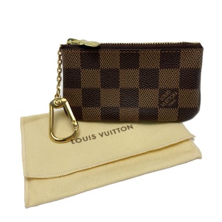  LOUIS VUITTON ルイヴィトン ダミエ カードキーケース ポシェット・クレ N62658 キーリング 袋付 