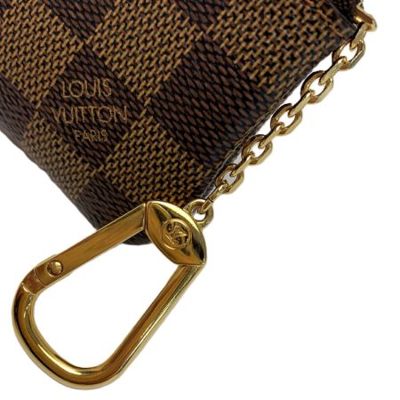  LOUIS VUITTON ルイヴィトン ダミエ カードキーケース ポシェット・クレ N62658 キーリング 袋付 
